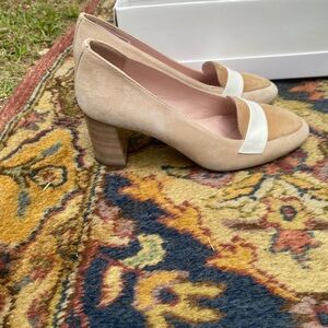 Hispanitas Beige and Cream Heels